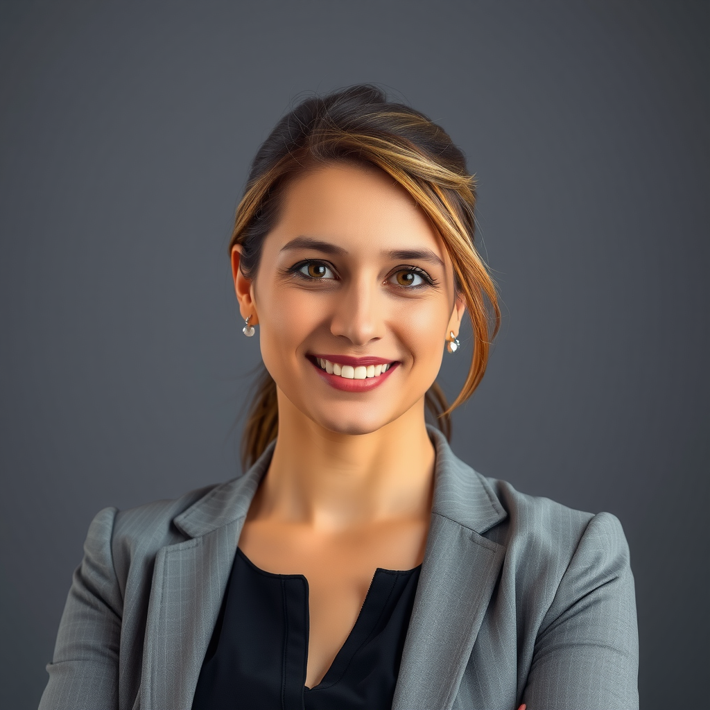 Sofía Fernández, Directora de Atención al Cliente de YBVWQ, mujer profesional de 32 años con expresión amigable y servicial